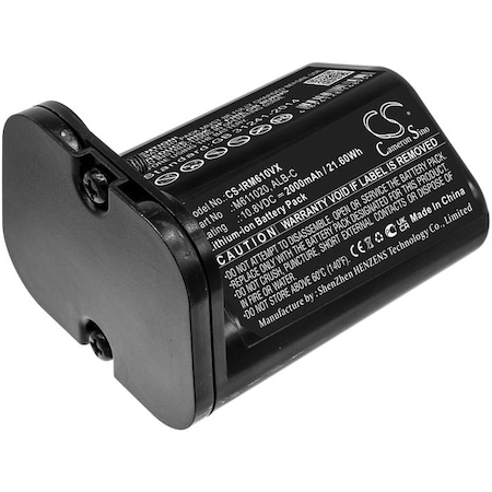 Bsc Preferred iRobot Braava Jet M6 2000mAh Vacuum Replacement Battery CS-IRM610VX